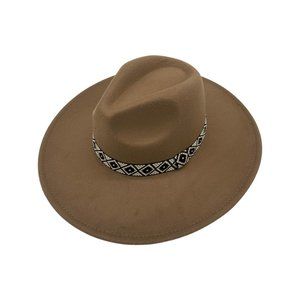 ELORA-CAMEL FEDORA HAT
